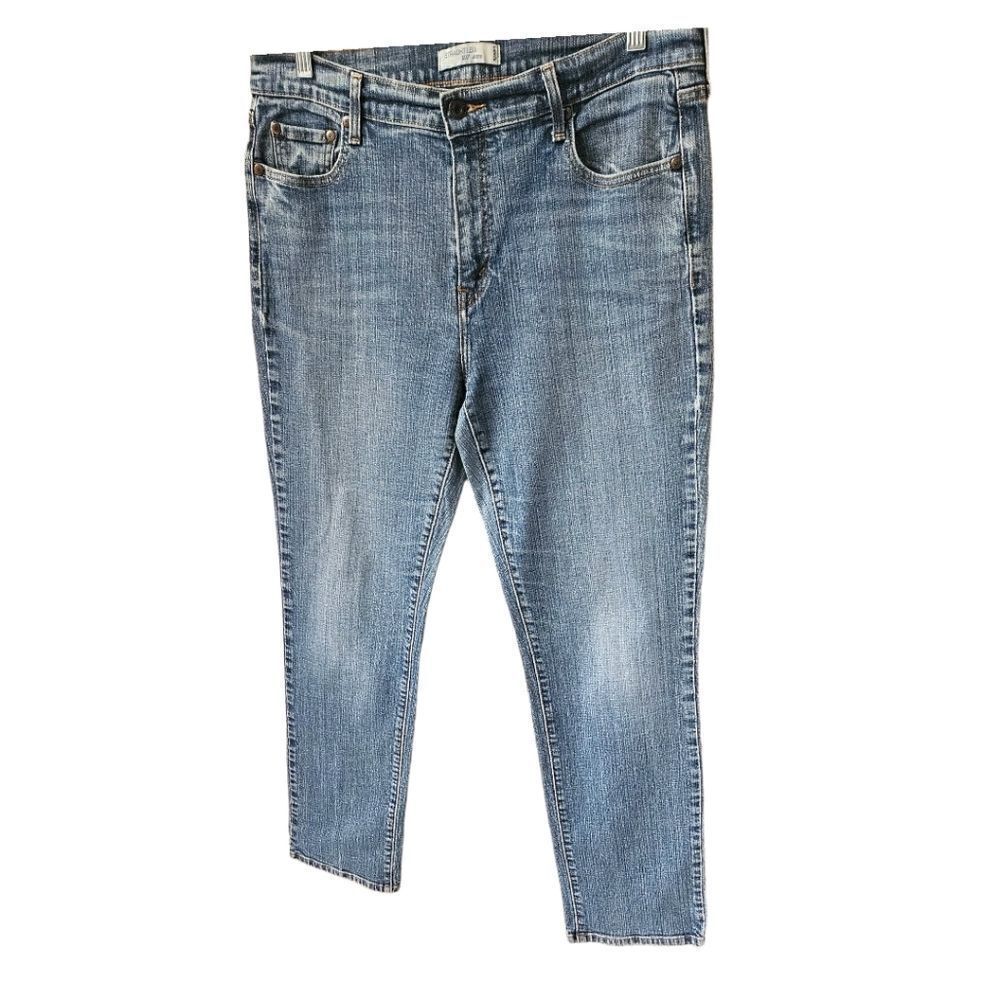 LEVI'S Women's Size 16 Plus Rustic look Straight leg 505 denim Cotton Jeans - Picture 4 of 16